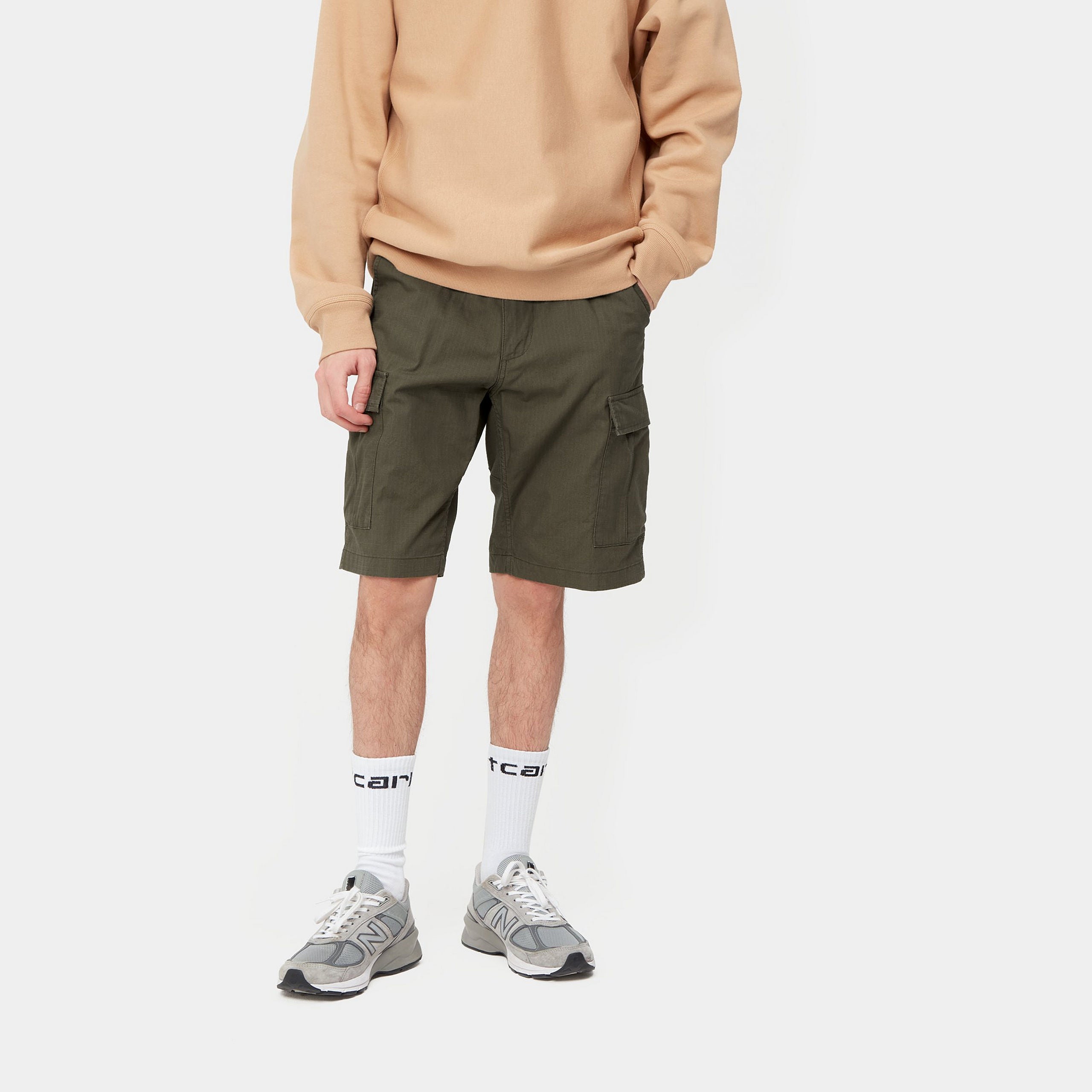 Carhartt WIP Aviation Short-Cypress Cypress front view