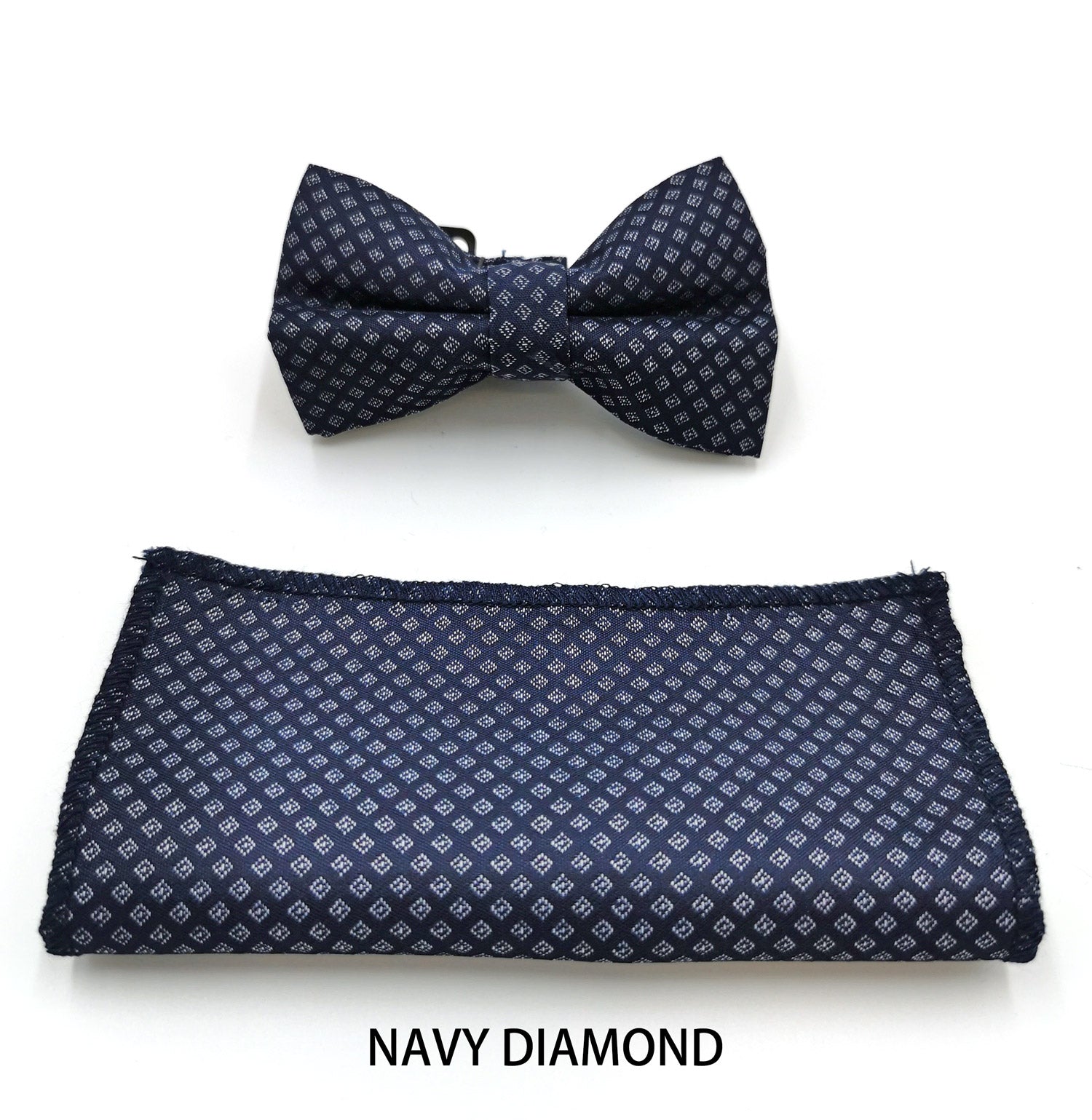 Benetti Boys Bow and Pocket Square - Spirit Clothing