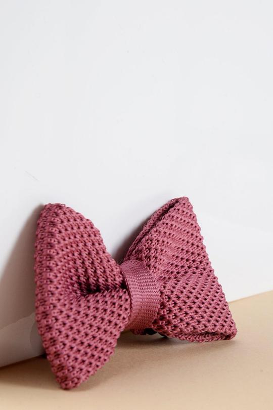 Marc Darcy Boyswear Kids Knitted Bow Ties by Marc Darcy NAVY side view