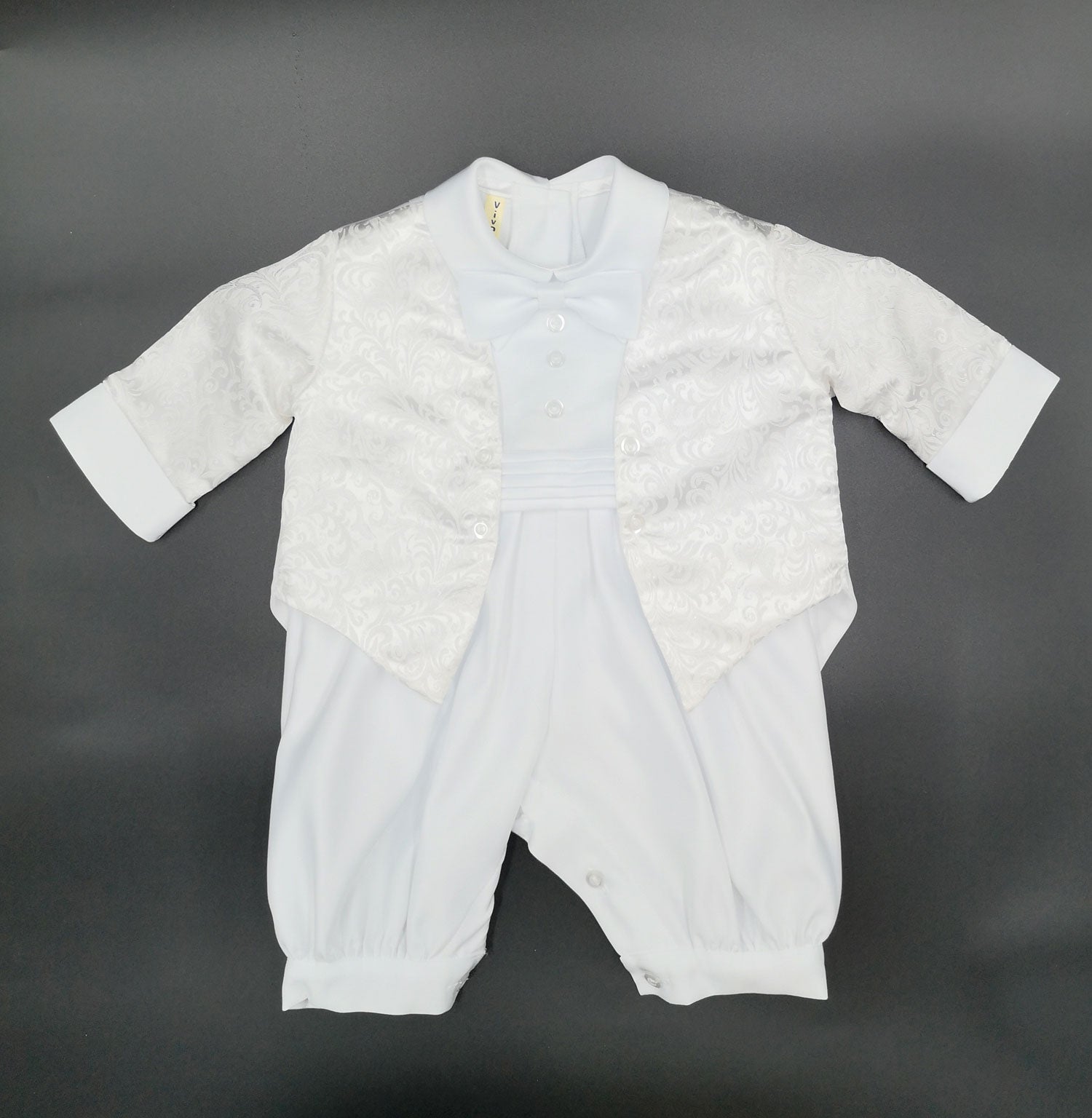 Vivaki Christening Romper - Spirit Clothing