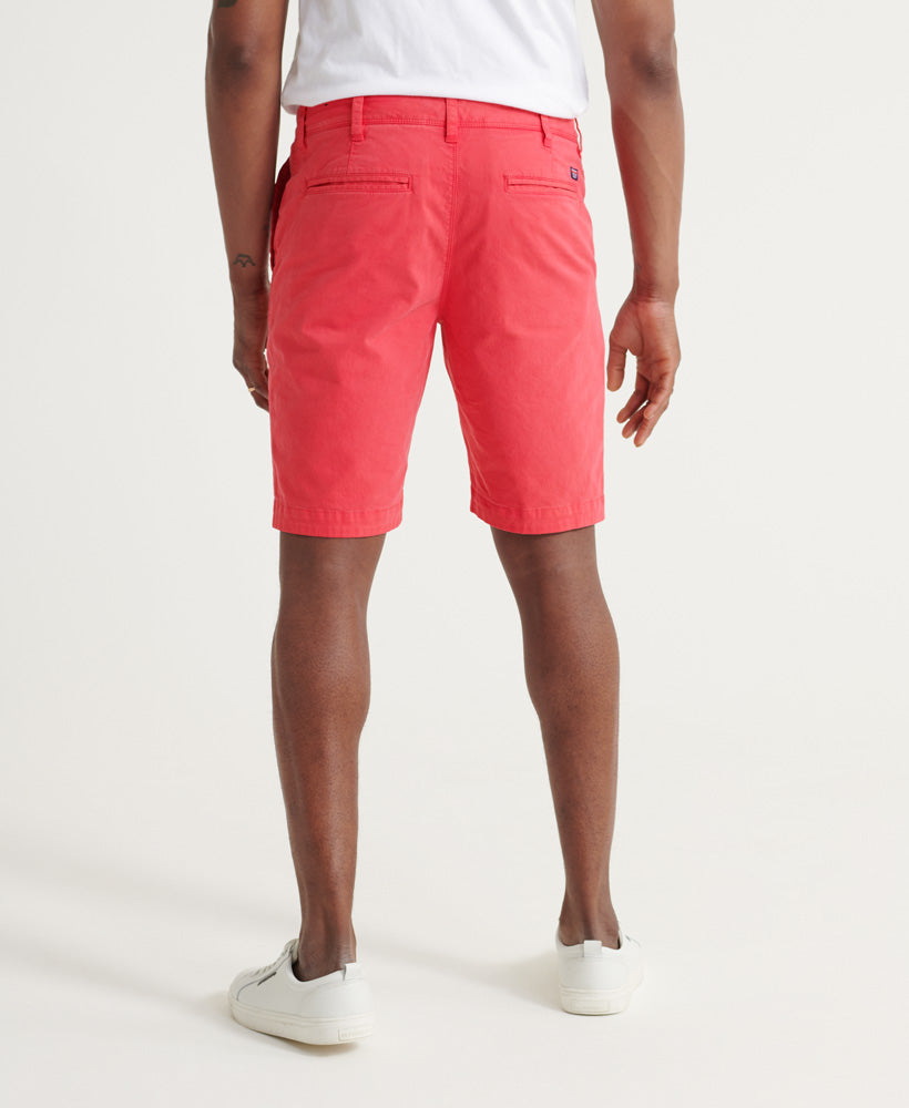 SUPERDRY International Maldive Pink Chino Shorts Maldive Pink detail view