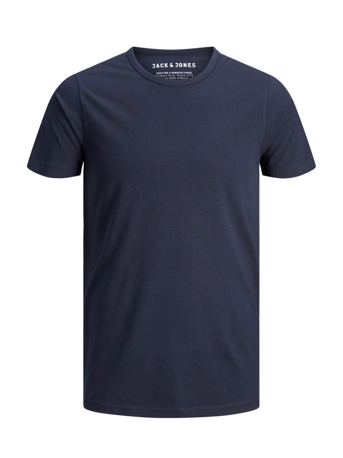 Basic O Neck Navy Tee By Jack Jones - Spirit Clothing