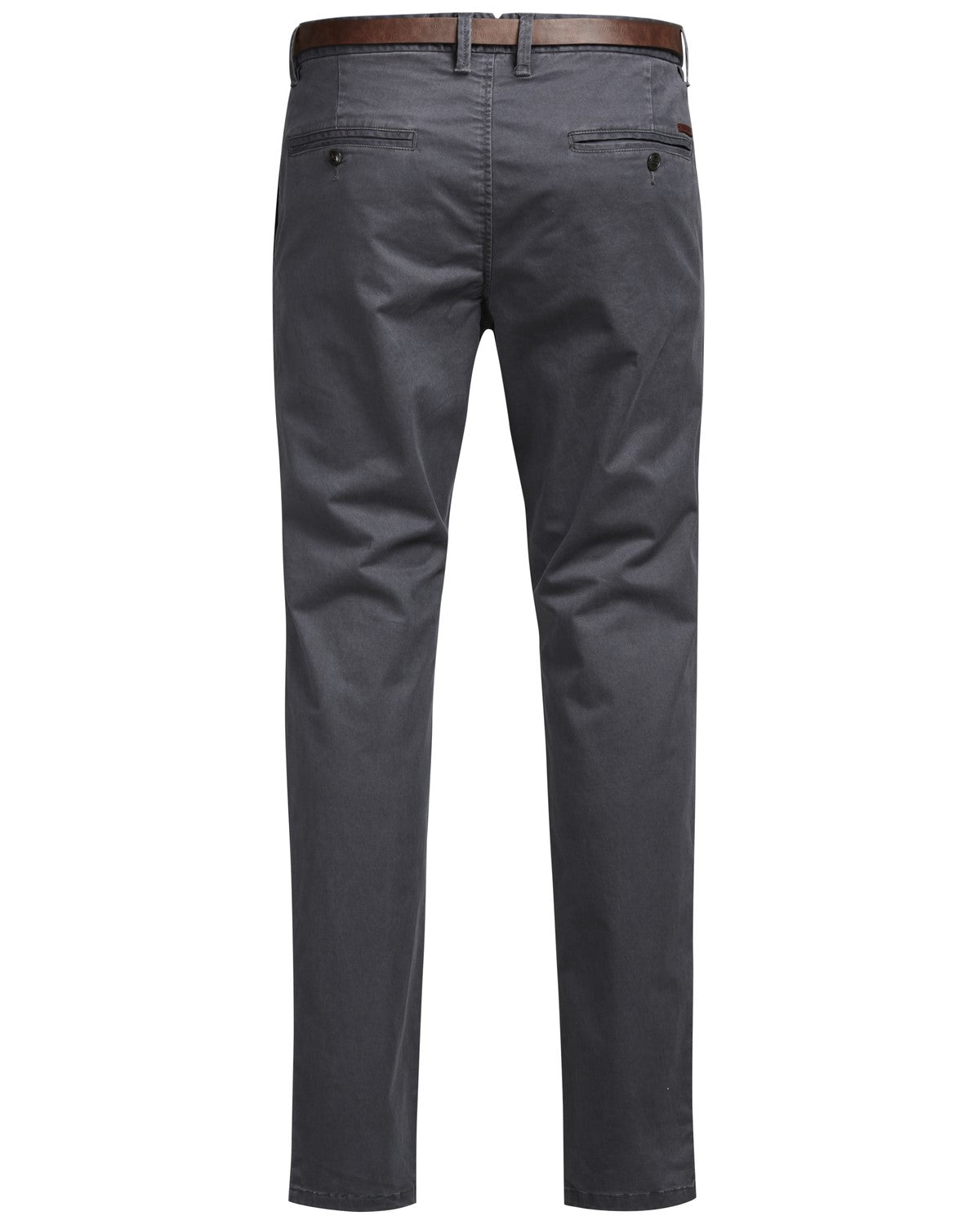 JACK & JONES Cody Spencer Straight Leg Chino by Jack & Jones DARK GREY back view