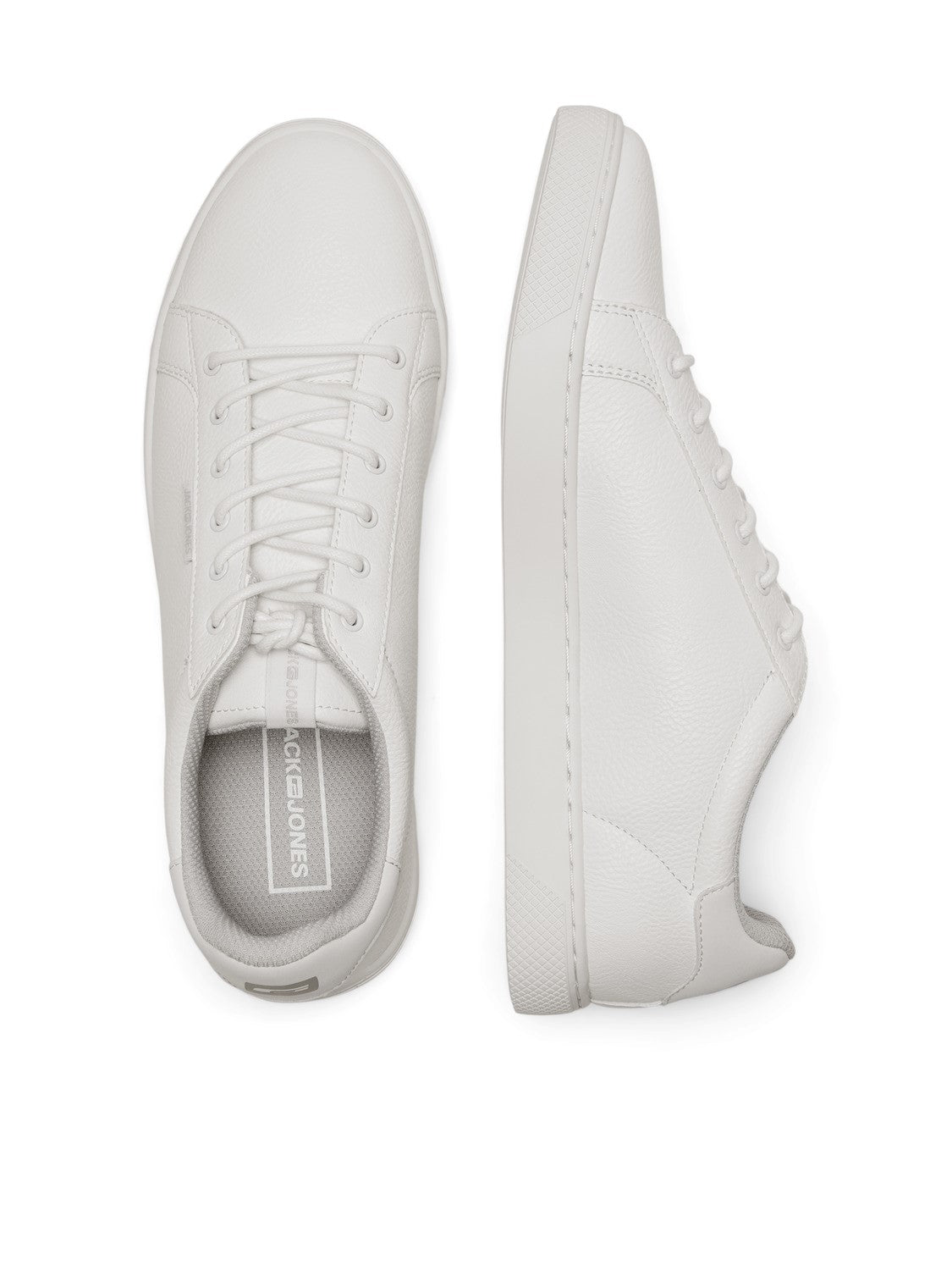 JACK JONES FOOTWEAR Trent Trainer White White model front view
