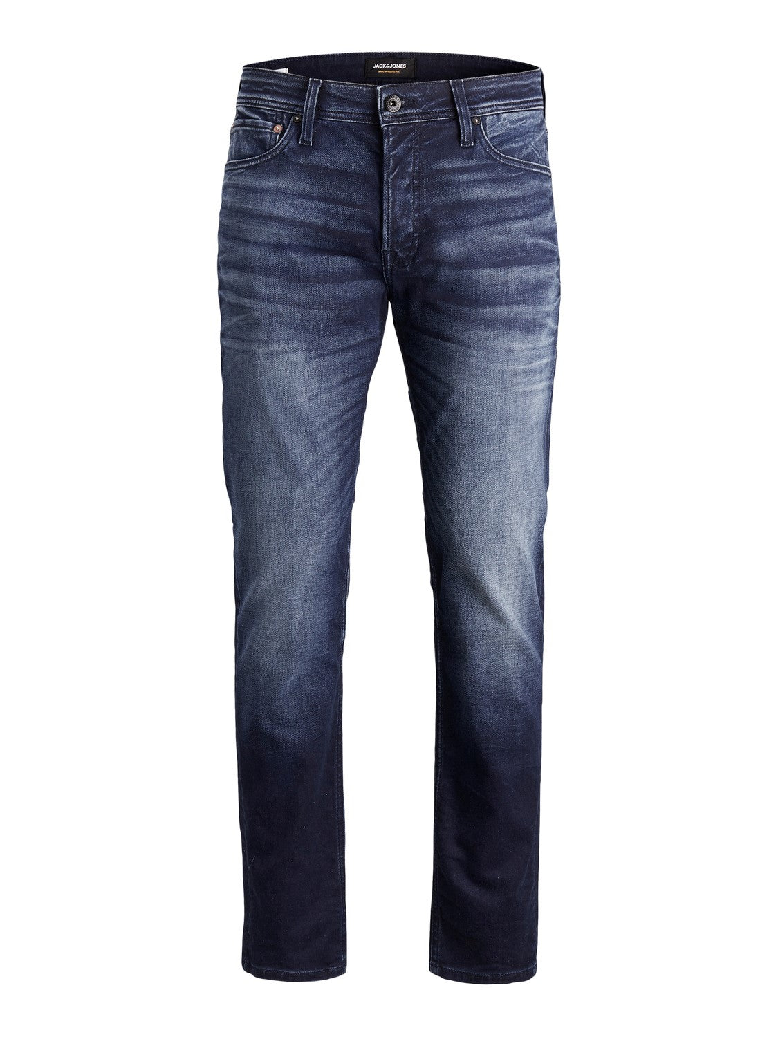 Mike 597 Comfort Fit Indigo Knit Mens Jean