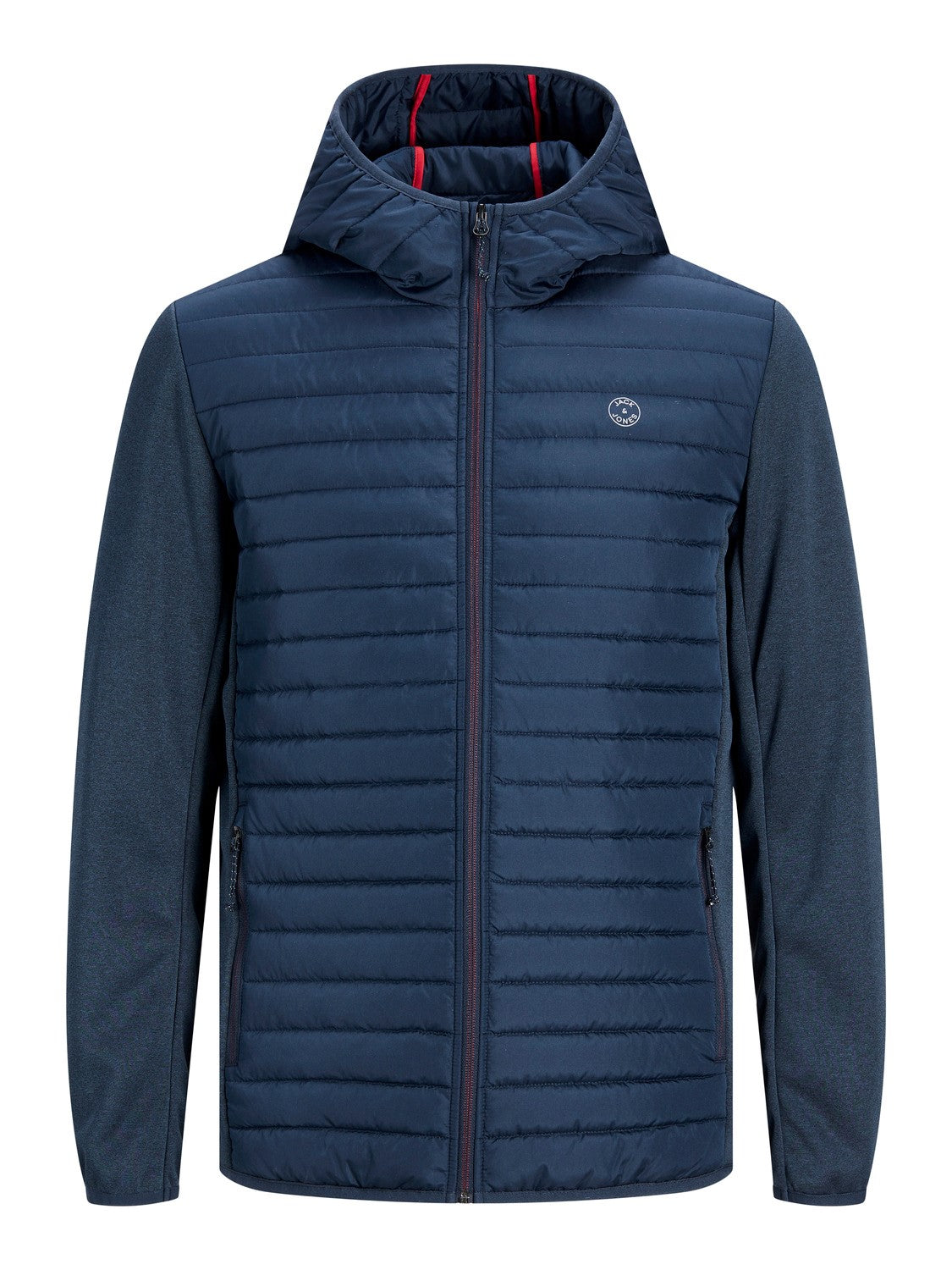 JACK & JONES Jack & Jones Multi Quilted Jacket NAVY BLAZER front view