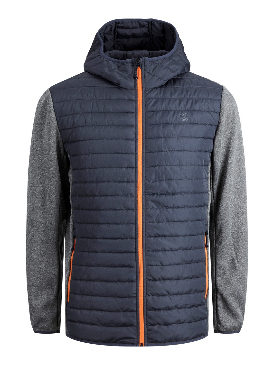 JACK & JONES Jack & Jones Multi Quilted Jacket NAVY BLAZER model front view