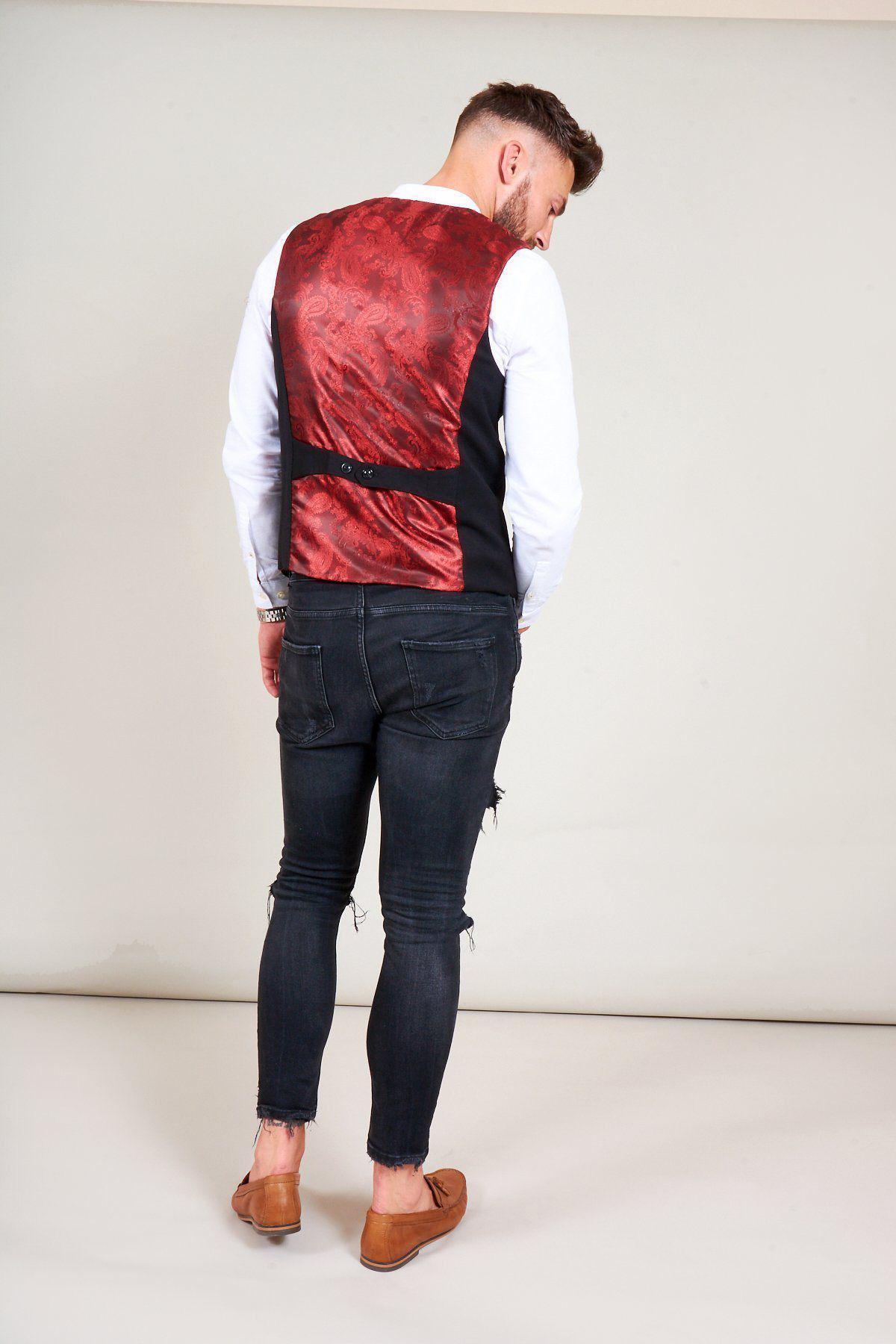 Kelly Double Breasted Waistcoat by Marc Darcy - Spirit Clothing