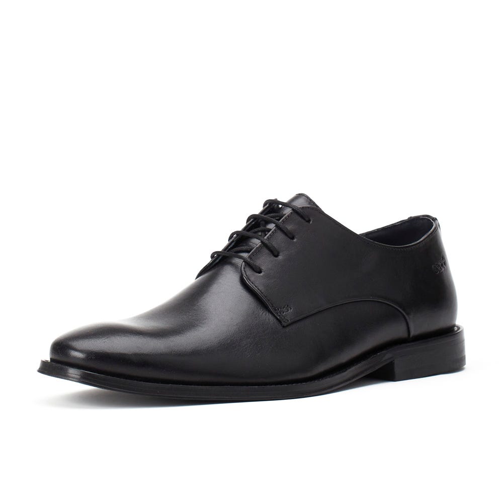 Marley Black Waxy Shoe - Spirit Clothing