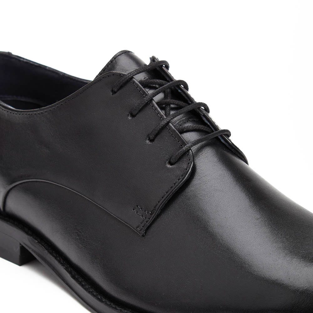 Marley Black Waxy Shoe - Spirit Clothing