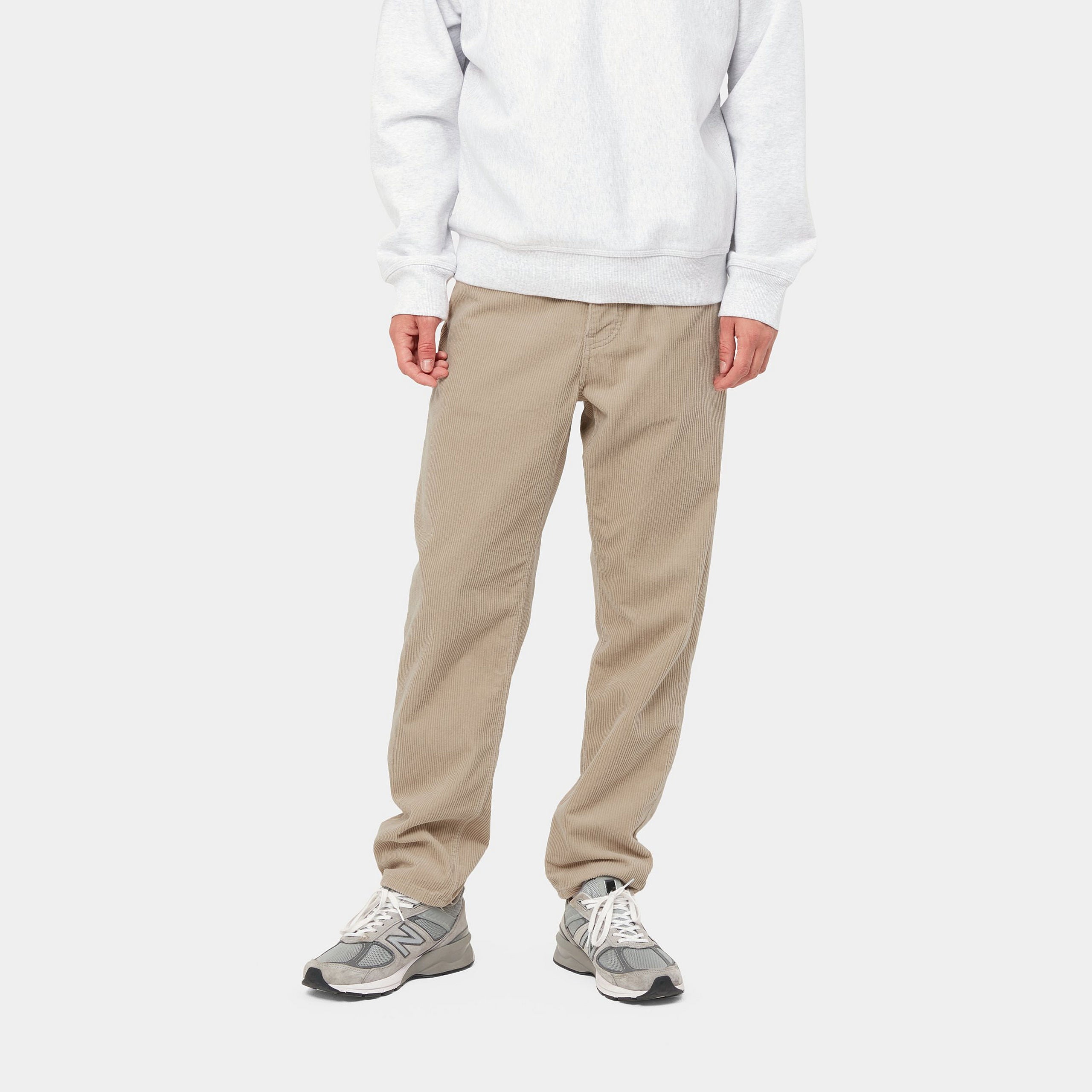 Men's tapered fit wall Newel cord pant