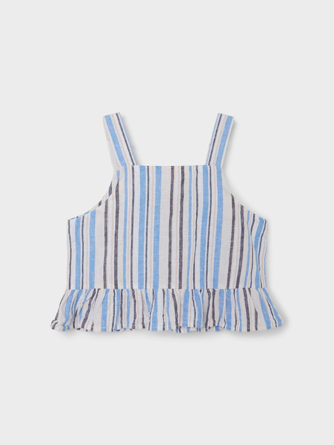 NAME IT Fesol Strap Top All Aboard model front view