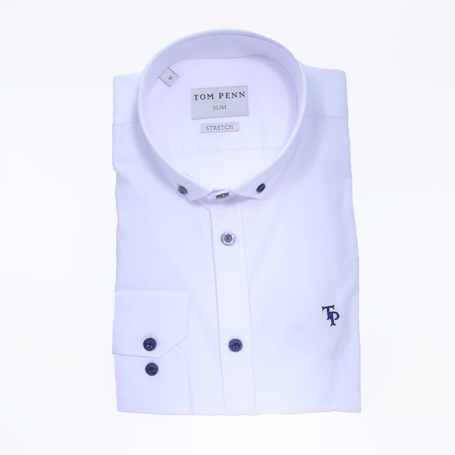 Tom Penn Slim Stretch Shirt - Spirit Clothing