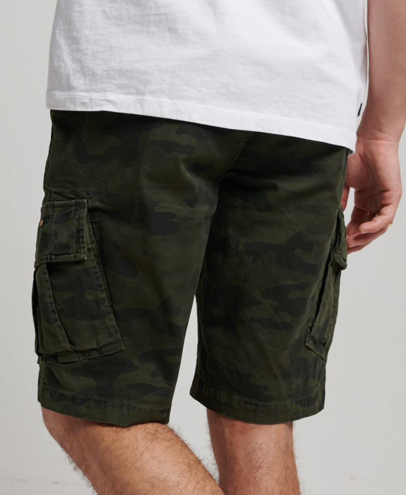 SUPERDRY Vintage Core Cargo Short Overdyed Camo Overdyed Camo detail view