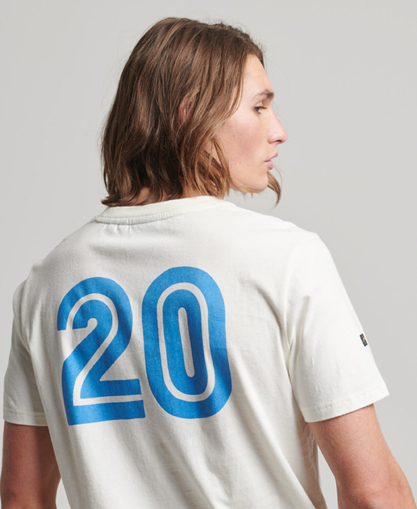 SUPERDRY Vintage Terrain Classic Tee Off White Off White detail view