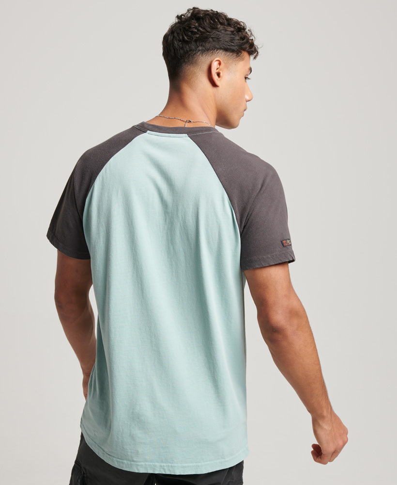 Vintage Venue Classic Tee Fresh Mint Green/carbon Grey back