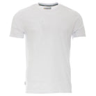 Kenrow Connor Tee in optic white, front view showing crew neck and short sleeves