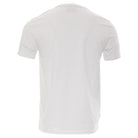 Kenrow Connor Tee in optic white, back view showing plain rear panel