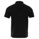 Kenrow Vinny Polo in black, back view showing plain rear design