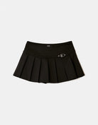 Tally Weijl Black Pleated Mini Skort, styled product view