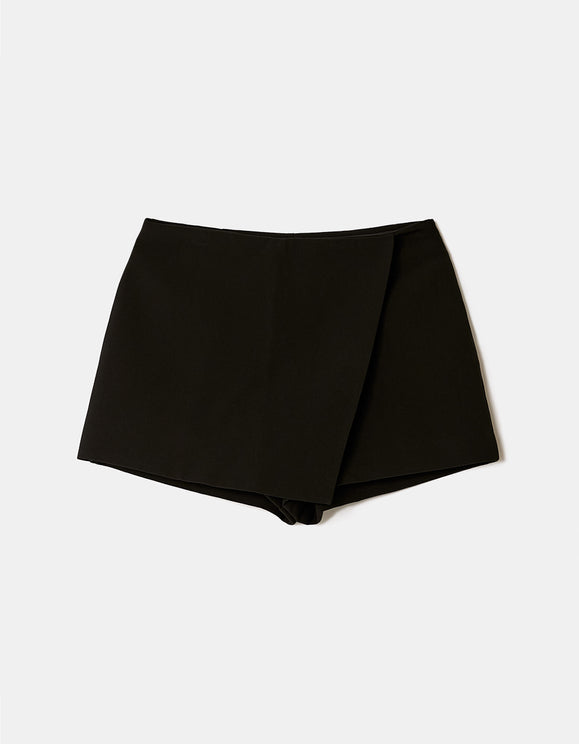Tally Weijl Black Mini Skort, styled product view