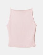 Tally Weijl pink basic top, front view