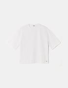 Tally Weijl white oversized basic T-shirt, front view