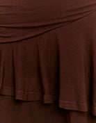 Tally Weijl Brown Mini Dress, Pattern View