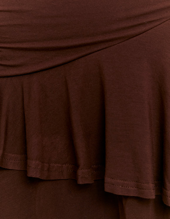 Tally Weijl Brown Mini Dress, Pattern View