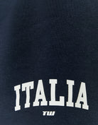 Tally Weijl blue printed shorts Italia logo detail