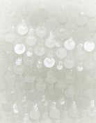 Tally Weijl White Sequin Shorts, detail view