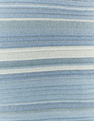 Tally Weijl blue and white striped knit fabric detail