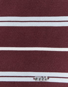 Tally Weijl Burgundy Striped T Shirt, product detail view