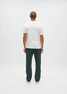 Diesel Walter Tee Wimbedon white t-shirt shown from a back model view