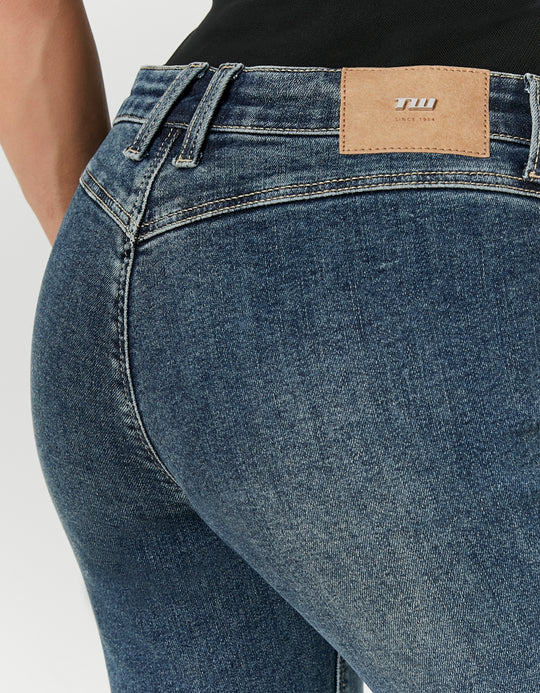 Tally Weijl Blue Flare Jeans, styled product view