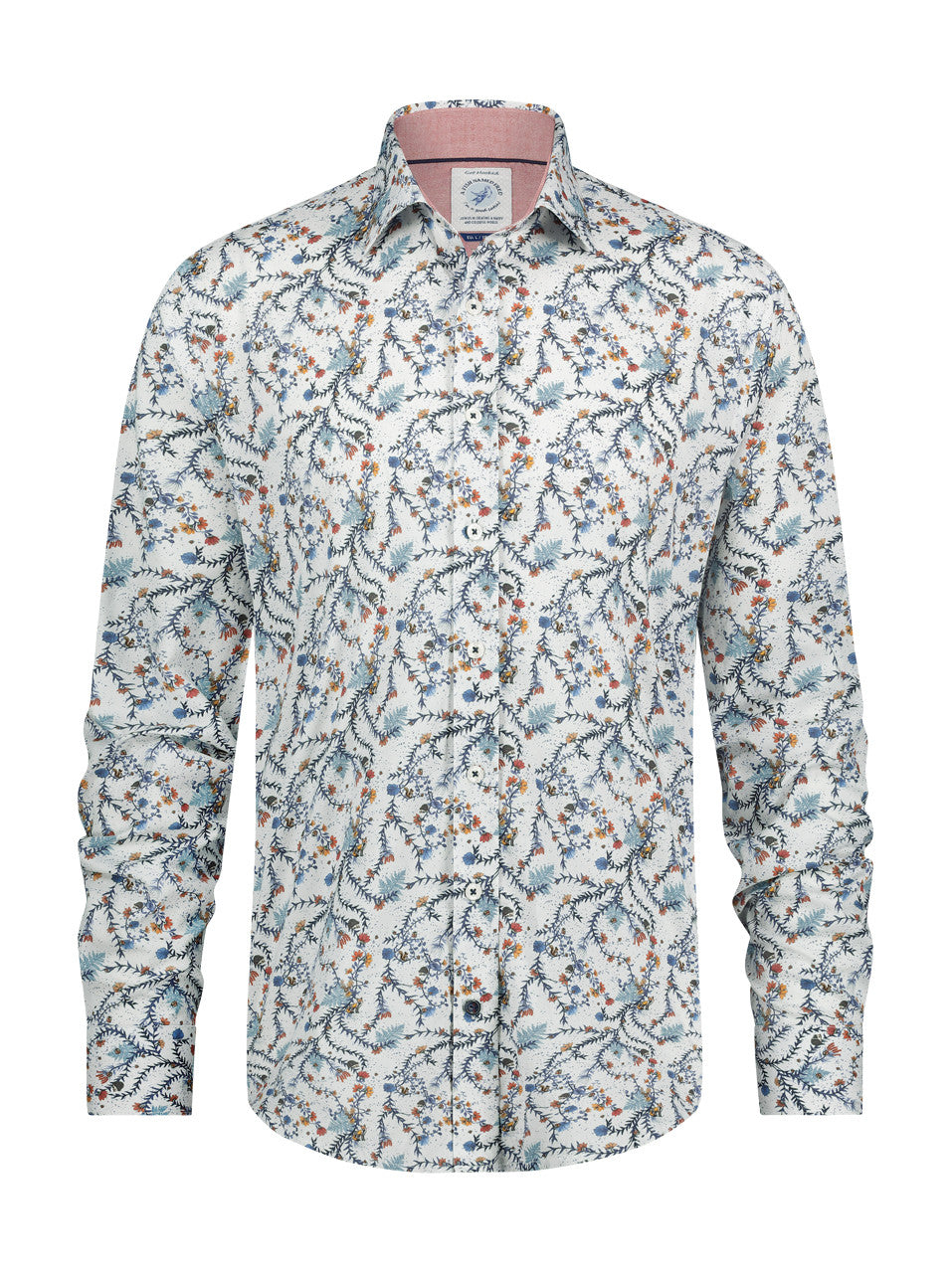 Multi Colour Shirt With Forest/Animal Pattern-Front View