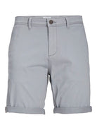 JACK & JONES Bowie Shorts Solid - Ultimate Grey Ultimate grey side view