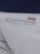 JACK & JONES Bowie Shorts Solid - Ultimate Grey Ultimate grey close up view