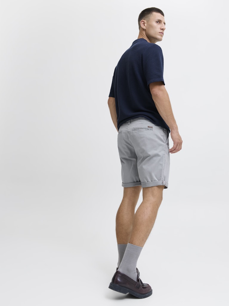 JACK & JONES Bowie Shorts Solid - Ultimate Grey Ultimate grey detail view