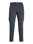 JACK & JONES Jpstace Jjtucker Cargo Ama Noos asphalt cargo trousers front view