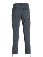 JACK & JONES Jpstace Jjtucker Cargo Ama Noos Asphalt cargo trousers back view