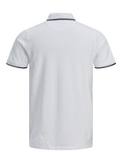 Jack Jones Youths Jack Jones Junior Classic White Paulos Polo Shirt White alternate view