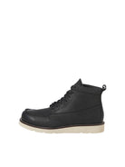 JACK & JONES Toronto Leather Boot in Black side view