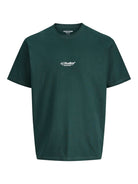 JACK & JONES Jjesoho Tee Crew Neck in Scarab front view