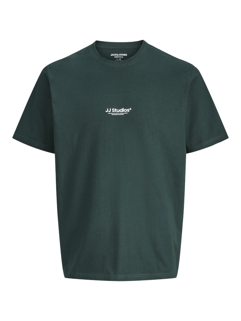 JACK & JONES Jjesoho Tee Crew Neck in Scarab front view