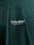 JACK & JONES Jjesoho Tee Crew Neck in Scarab logo print detail