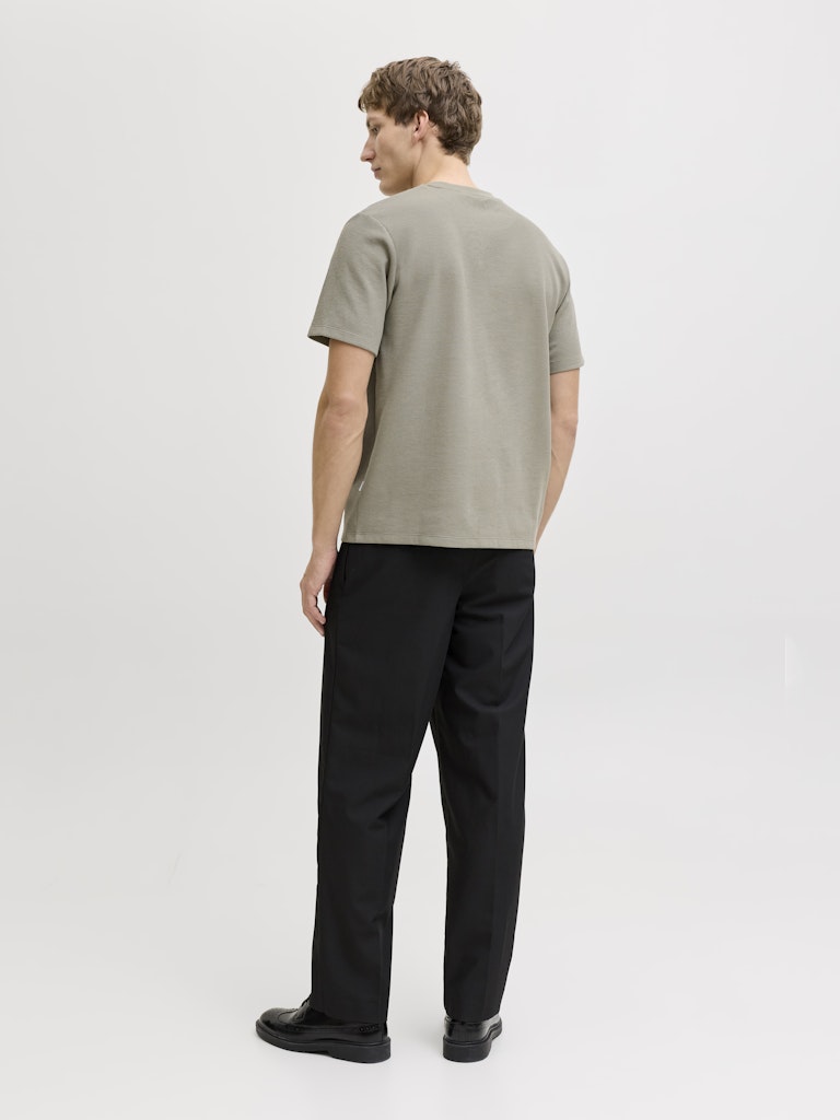 JACK & JONES Eaustin Tee Ss  vetiver t-shirt back view