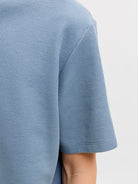 JACK & JONES Eaustin Short Sleeve Tee - Blue Mirage Blue Mirage side view