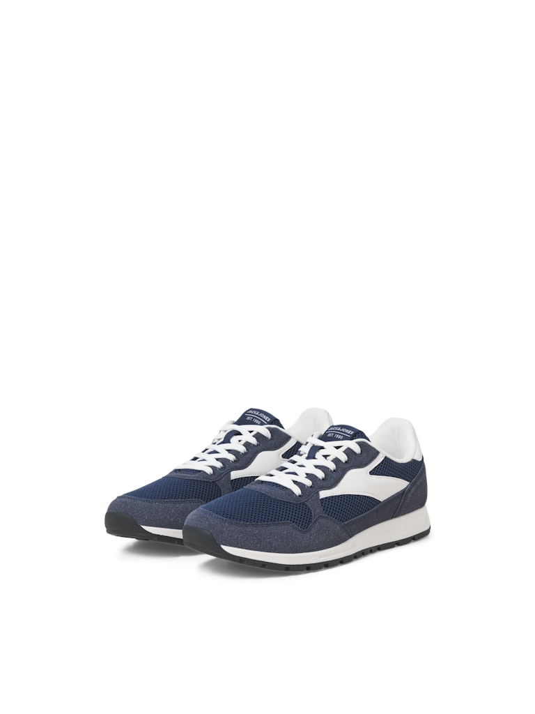 JACK & JONES Swindon Combo Sneaker Noos Vintage Indigo sneaker front angle view