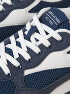 JACK & JONES Swindon Combo Sneaker-Vintage Indigo Vintage Indigo close up view